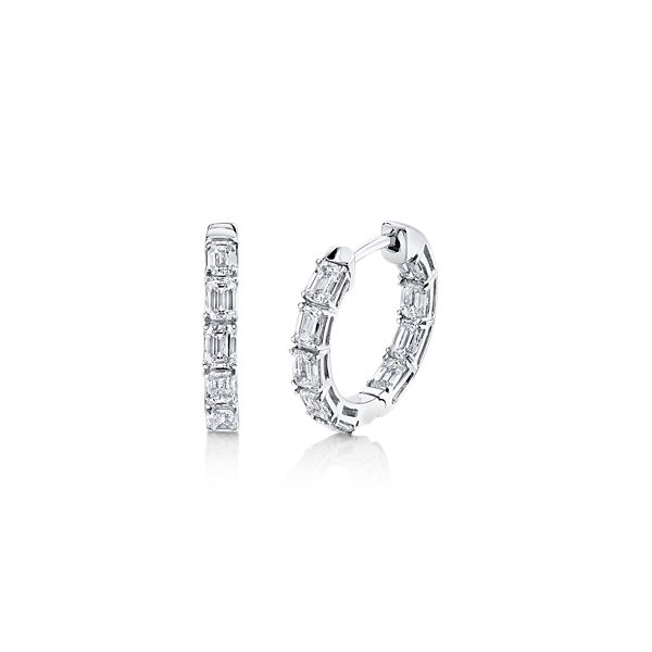 Eternalle Lab-Grown 14k White Gold Diamond Earrings 2 ct. tw.