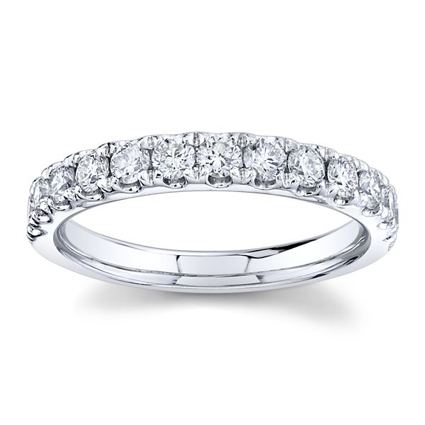 RB Signature 14k White Gold Diamond Wedding Band 3/4 ct. tw.