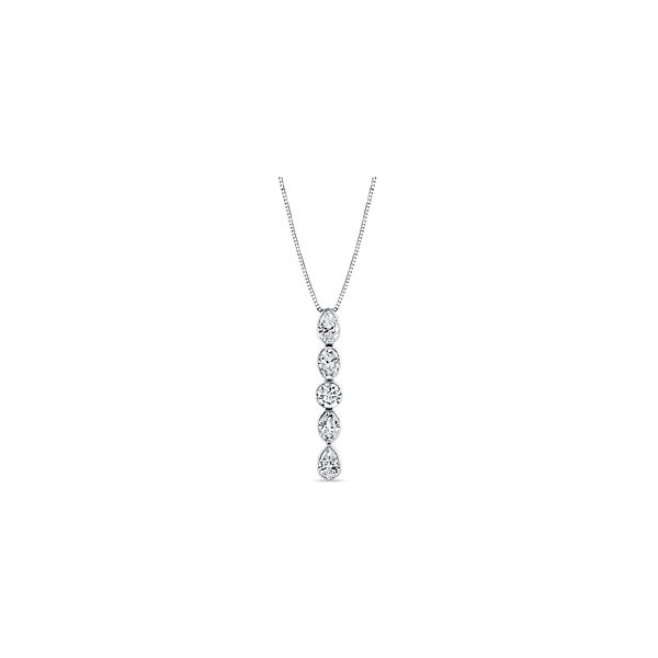 Eternalle Lab-Grown 14k White Gold Diamond Pendant 1 ct. tw.