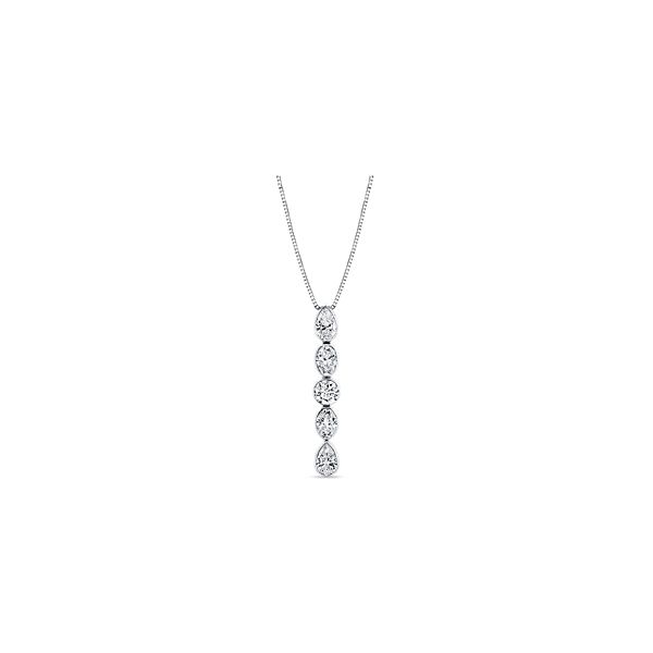 Eternalle Lab-Grown 14k White Gold Diamond Pendant 1 ct. tw.