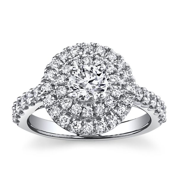 Utwo 14k White Gold Diamond Engagement Ring 1 1/4 ct. tw.