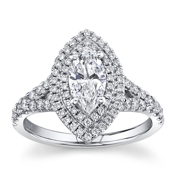 Eternalle Lab-Grown 14k White Gold Diamond Engagement Ring 1 1/4 ct. tw.