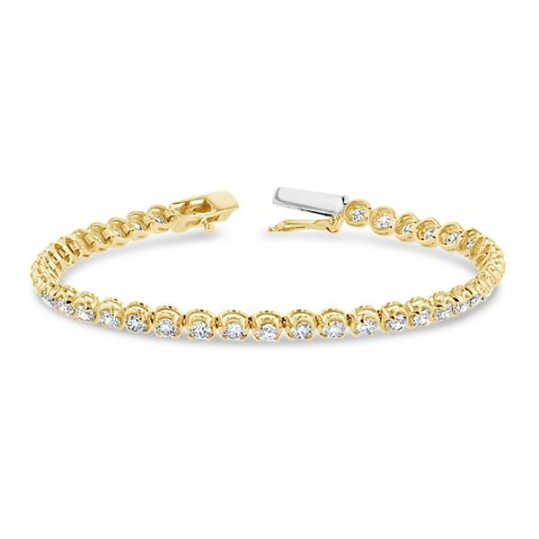 Eternalle Lab-Grown 14k Yellow Gold Diamond Bracelet 5 ct. tw.