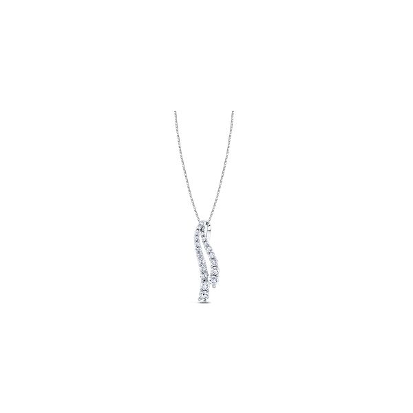 Eternalle Lab-Grown 14k White Gold Pendant 1 1/4 ct. tw.