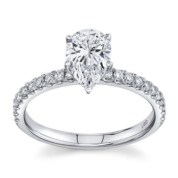 Eternalle Lab-Grown 14k White Gold Diamond Engagement Ring 1 1/4 ct. tw.