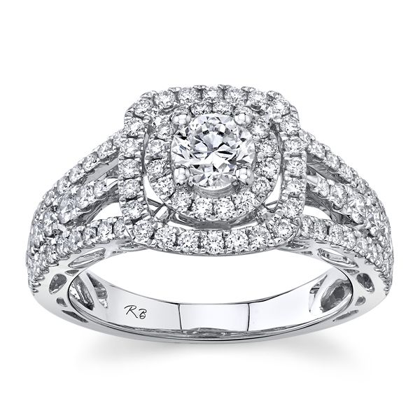 Utwo 14k White Gold Diamond Engagement Ring 1 1/3 ct. tw.