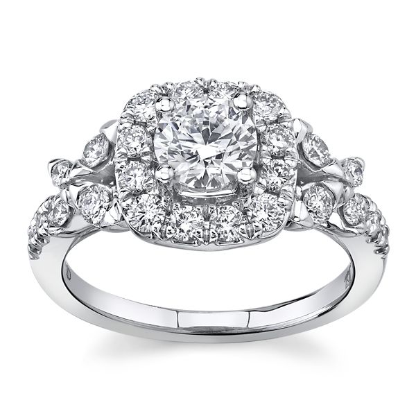 Eternalle Lab-Grown 14k White Gold Diamond Engagement Ring 1 1/2 ct. tw.