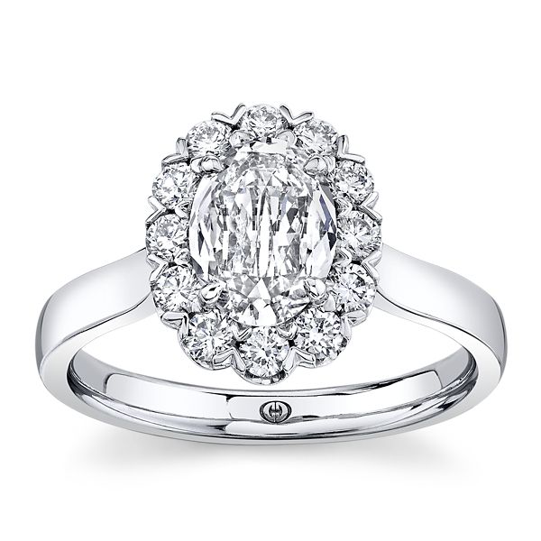 Christopher Designs Lab-Grown 14k White Gold Diamond Engagement Ring 1 1/2 ct. tw.