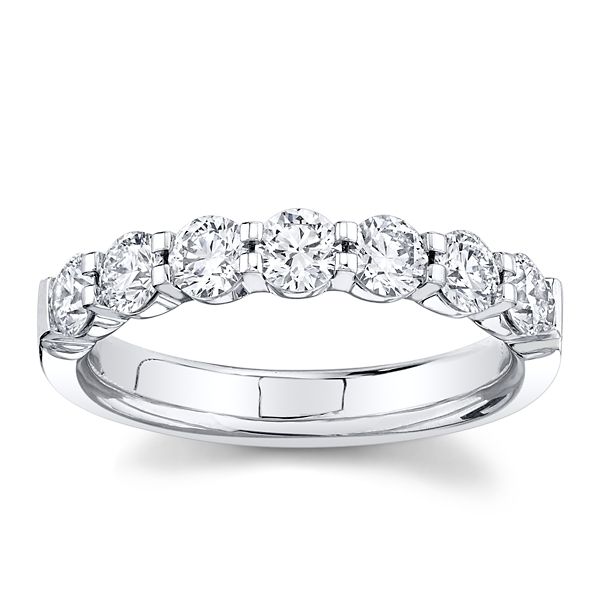 Memoire Platinum Diamond Wedding Band 1 ct. tw.