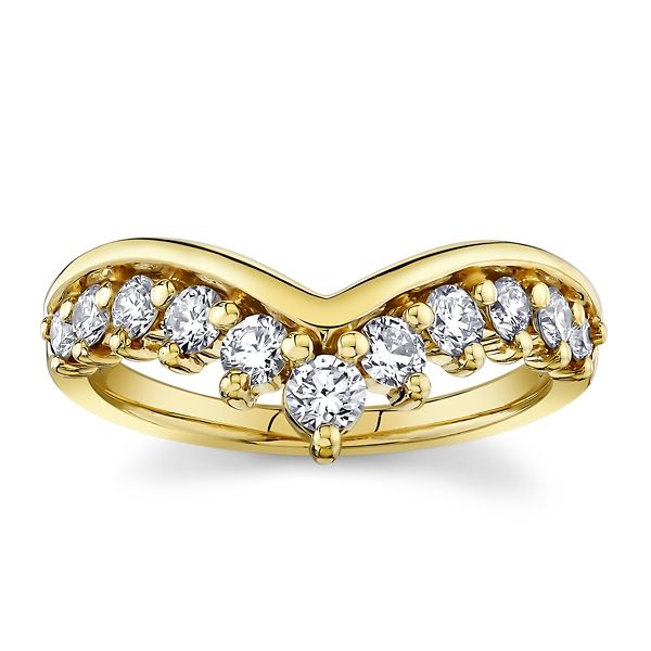 Eternalle Lab-Grown 14k Yellow Gold Diamond Wedding Band 5/8 ct. tw.