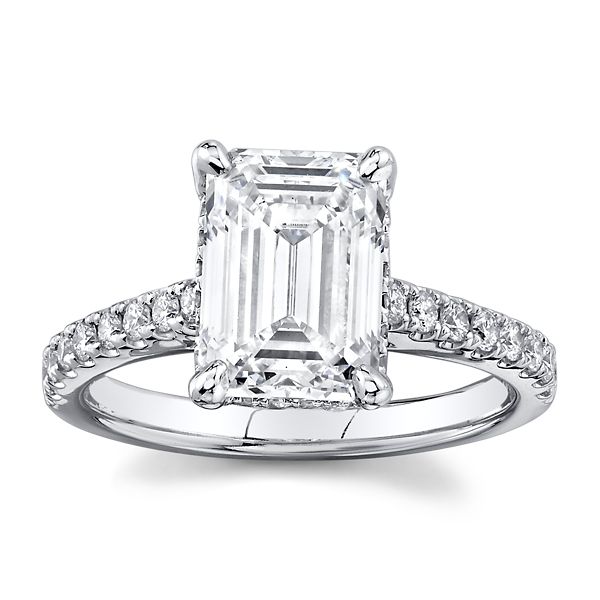 Eternalle Lab-Grown 14k White Gold Diamond Engagement Ring 3 1/4 ct. tw.