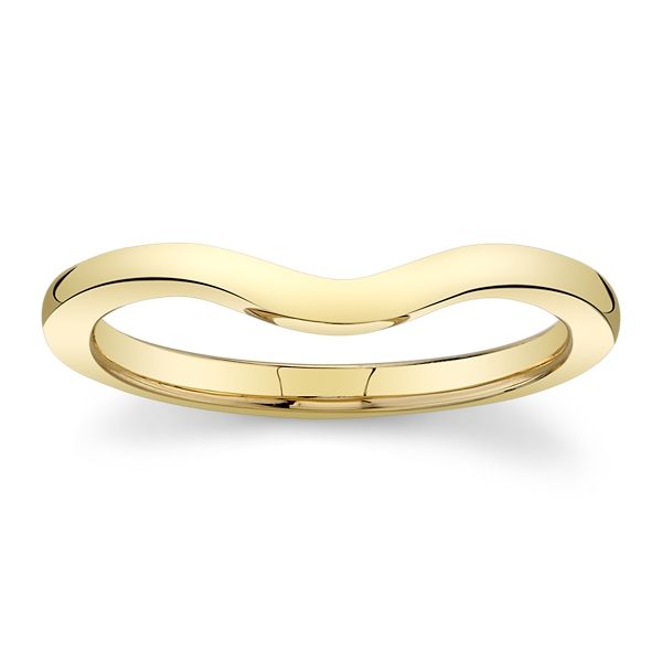 RB Signature 14k Yellow Gold Wedding Band