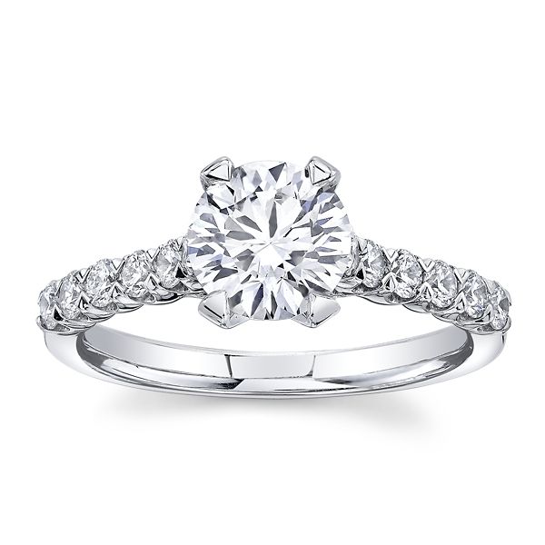 Christopher Designs Lab-Grown 14k White Gold Diamond Engagement Ring 1 3/4 ct. tw.