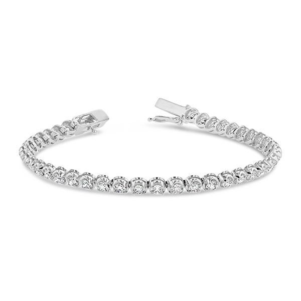 Eternalle Lab-Grown 14k White Gold Diamond Bracelet 5 ct. tw.