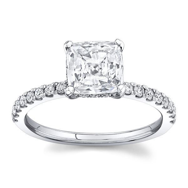 Christopher Designs Lab-Grown 14k White Gold Diamond Engagement Ring 1 1/3 ct. tw.
