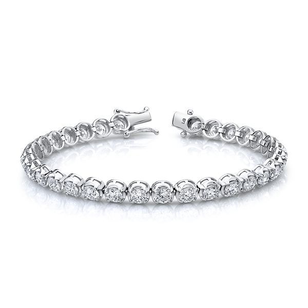 Eternalle Lab-Grown 14k White Gold Bracelet 10 ct. tw.