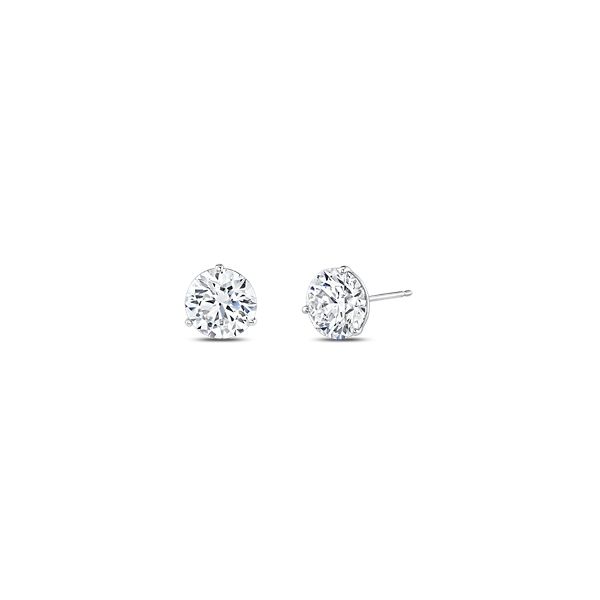 Eternalle Lab-Grown 14k White Gold Diamond Earrings 6 ct. tw.