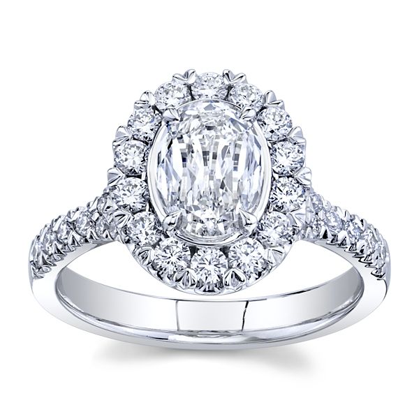 Christopher Designs Lab-Grown 14k White Gold Diamond Engagement Ring 1 3/4 ct. tw.