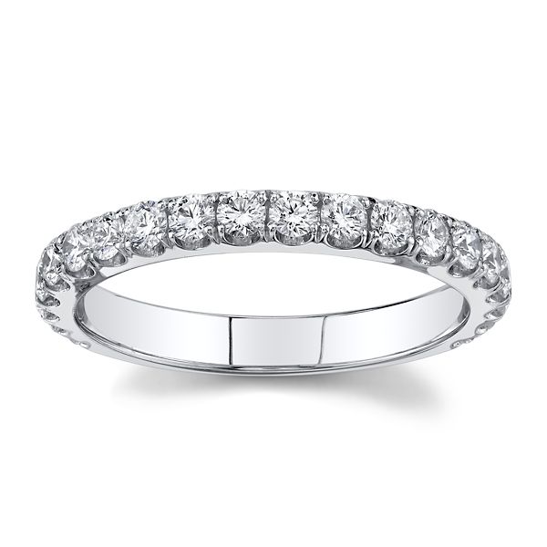 Michael M. 18k White Gold Diamond Wedding Band 5/8 ct. tw.