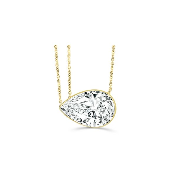 Skyset 14k Yellow Gold Lab-Grown Diamond Necklace 1 ct. tw.