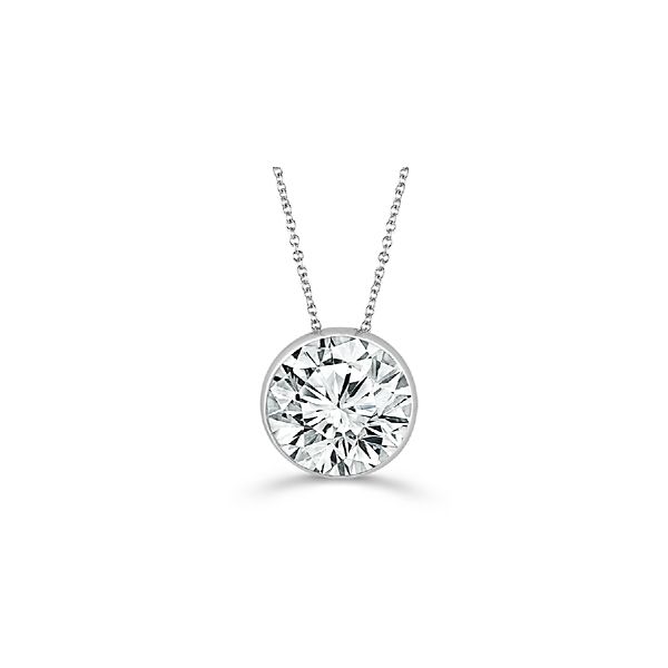 Skyset 14k White Gold Lab-Grown Diamond Pendant 2 1/2 ct. tw.