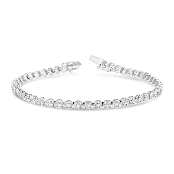 Eternalle Lab-Grown 14k White Gold Diamond Bracelet 3 ct. tw.