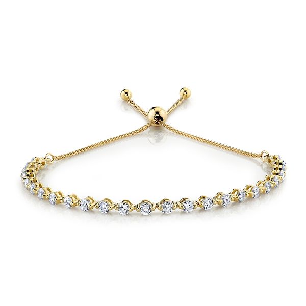 Eternalle Lab-Grown 14k Yellow Gold Diamond Bracelet 2 ct. tw.