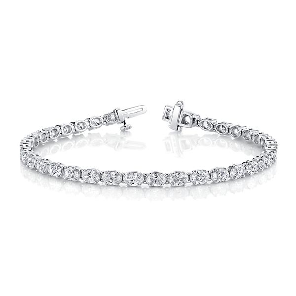 Eternalle Lab-Grown 14k White Gold Diamond Bracelet 7 ct. tw.