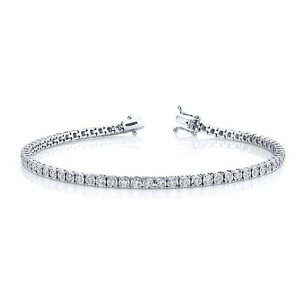 Shy Creation 14k White Gold Diamond Bracelet 1 ct. tw.