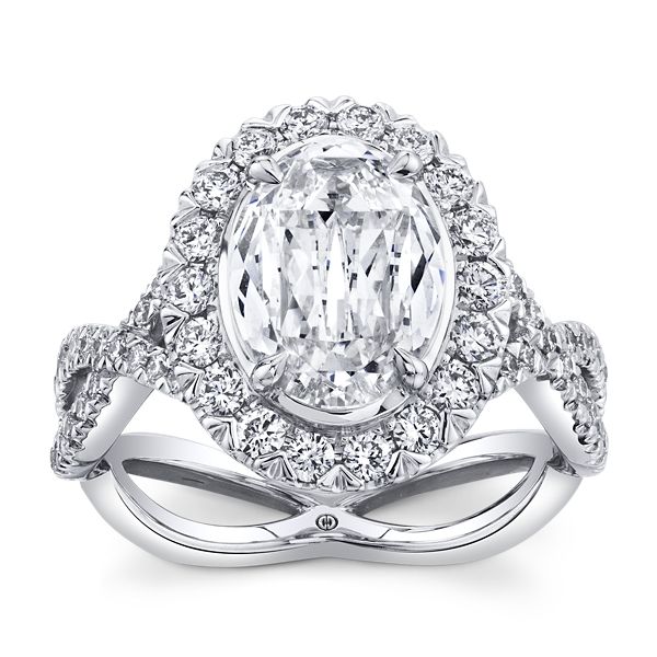 Christopher Designs Lab-Grown 14k White Gold Diamond Engagement Ring 2 3/4 ct. tw.
