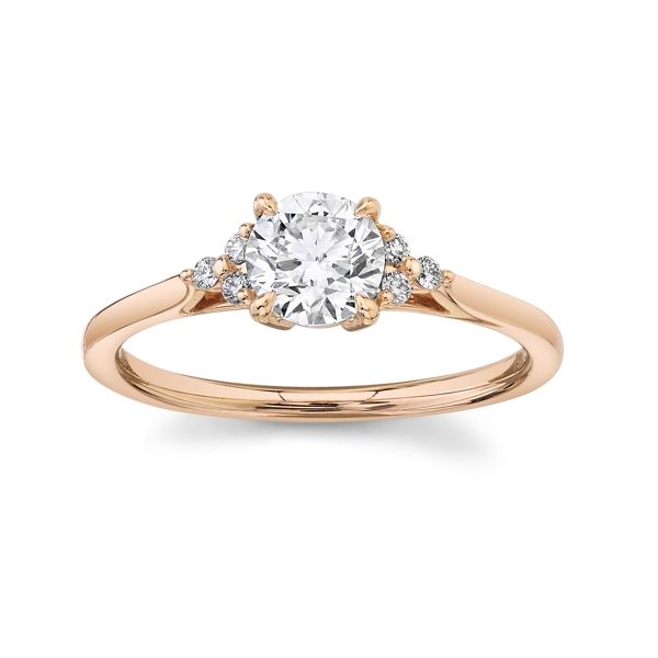 Forevermark 18k Rose Gold Diamond Engagement Ring 3/4 ct. tw.