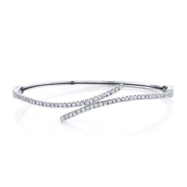 14k White Gold Diamond Bracelet 1 ct. tw.