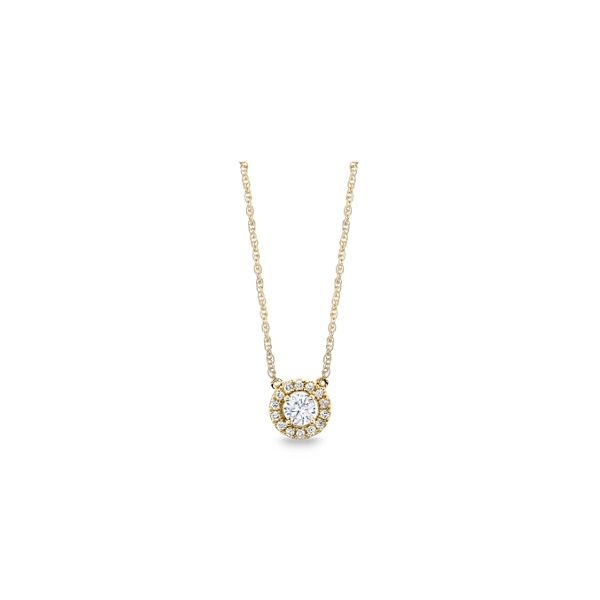14k Yellow Gold Necklace 1/3 ct. tw.