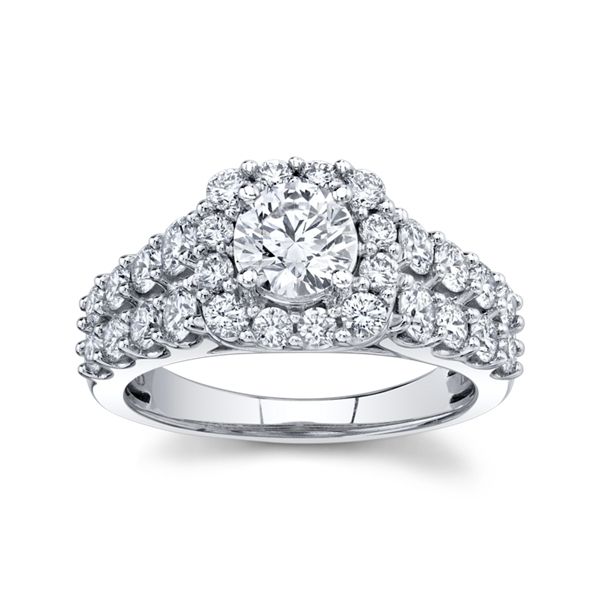 Eternalle Lab-Grown 14k White Gold Diamond Engagement Ring 2 ct. tw.