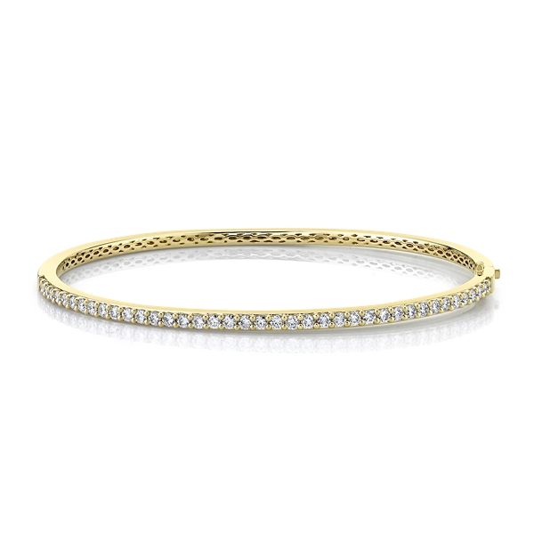 Memoire 18k Yellow Gold Diamond Bracelet 1 ct. tw.