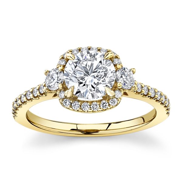 Eternalle Lab-Grown 14k Yellow Gold Diamond Engagement Ring 1 1/3 ct. tw.