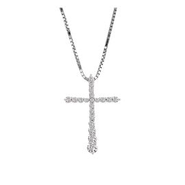 14k White Gold Pendant 1/3 ct. tw.