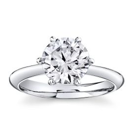 Tacori Platinum Diamond Engagement Ring Setting 1/10 ct. tw.