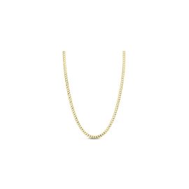 14k Yellow Gold 22" Curb Chain Necklace