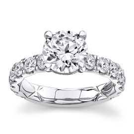 A. Jaffe Platinum Diamond Engagement Ring Setting 1 1/4 ct. tw.