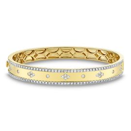 18k Yellow Gold Diamond Bracelet 2 ct. tw.