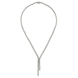 14k White Gold Necklace 5 1/2 ct. tw.