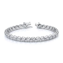 Eternalle Lab-Grown 14k White Gold Diamond Bracelet 10 ct. tw.