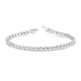 Eternalle Lab-Grown 14k White Gold Bracelet 3 ct. tw.