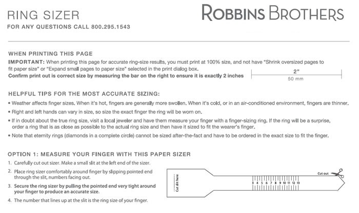 Measure Your Ring Size At Home