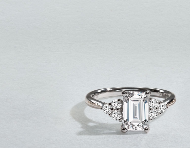 White Gold Engagement rings